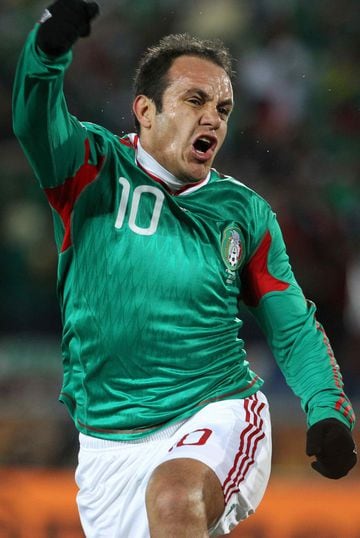 El único gol de un futbolista del Ascenso MX fue gracias a Cuauhtémoc Blanco en Sudáfrica 2010, en la victoria sobre Francia por 2-0 en primera fase.