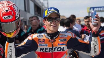Marquez eases to Aragon win to set up Thailand title tilt
