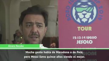 La razón nunca usada por la que Recoba asegura que Messi es mejor que Pelé y Maradona