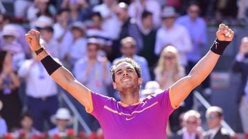 Nadal arrolla a Djokovic