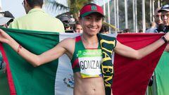'Lupita' González, a puro corazón, gana plata en marcha de 20 km