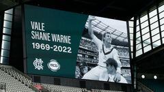 When is Shane Warne's memorial service?
