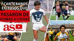 7 canteranos ‘exitosos’ de Pumas que pasaron por Chivas