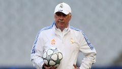 Ancelotti, entrenador del Real Madrid.