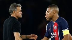 What did Luis Enrique say about Kylian Mbappe?