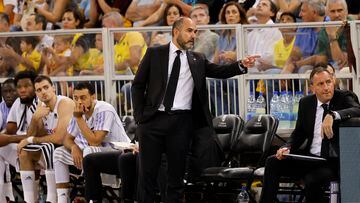 El entrenador del Real Madrid, Chus Mateo, valoró la clasificación a semifinales de la ACB de su equipo, que venció al Gran Canaria.