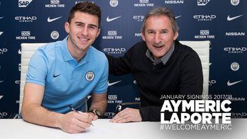 Aymeric Laporte: Manchester City complete club-record signing