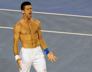 Janko Tipsarevic may have a fair bit of body art but his compatriot Djokovic has always avoided the tattoo parlour.