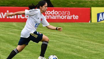 Diana Ospina, jugadora de Selecci&oacute;n Colombia