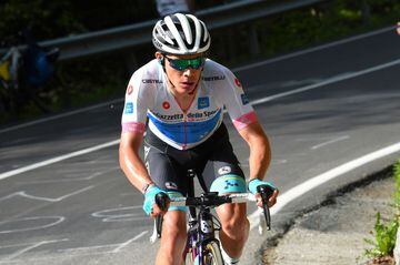 Miguel Ángel López fue tercero en la edición 101 del Giro de Italia, estos son sus mejores momentos en la competencia que termina con el triunfo de Christopher Froome.