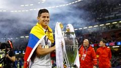 The Colombian joined Los Blancos in the summer of 2014, when PSG and Manchester City also bid heavily for the midfielder. He ended up winning two Champions Leagues.