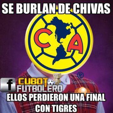 Chivas no mete ni las manos contra Tigres y los memes se ríen