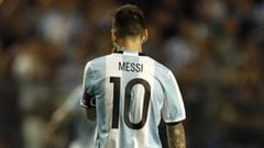 Buenos Aires 05 Octubre 2017
 Eliminatorias Rusia 2018
 Argentina vs Peru en el Estadio La Bombonera.
 Lionel Messi de Argentina
 05/10/17 ARGENTINA - PERU 