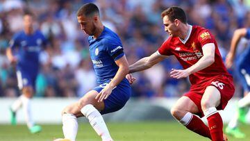 Eden Hazard is the best player I've faced - Andy Robertson