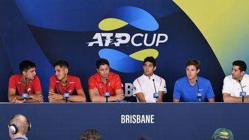 El optimismo de Garín de cara al debut en la ATP Cup en Australia