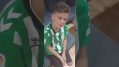 Vídeo: Niño llora desconsoladamente la salida de Sergio Canales a Monterrey
