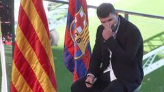 La millonaria indemnización que le podría reclamar el Kun al Barça tras su retirada