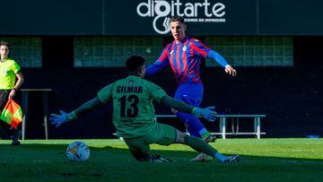 El Eibar vence por la mínima al Real Unión en Gal