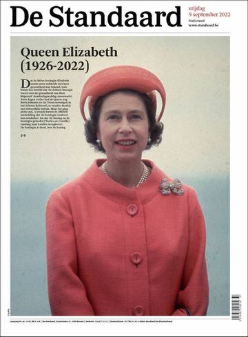 Las portadas de los diarios tras el fallecimiento de Isabel II