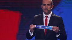 El presidente de la ANFP Sergio Jadue en el sorteo de la Copa Am&eacute;rica. 