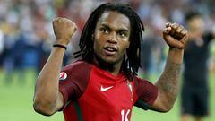 Reanto Sanches during the win over Polond in Euro 2016.