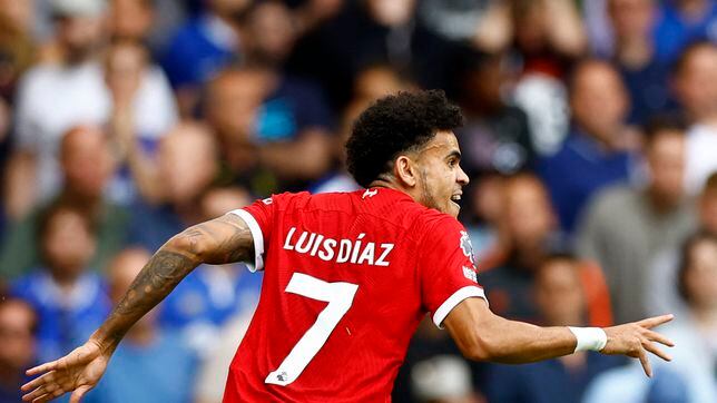 Luis Díaz recupera su forma e ilusiona al Liverpool
