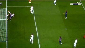El gol que un delantero del PSG ha evitado sobre la línea