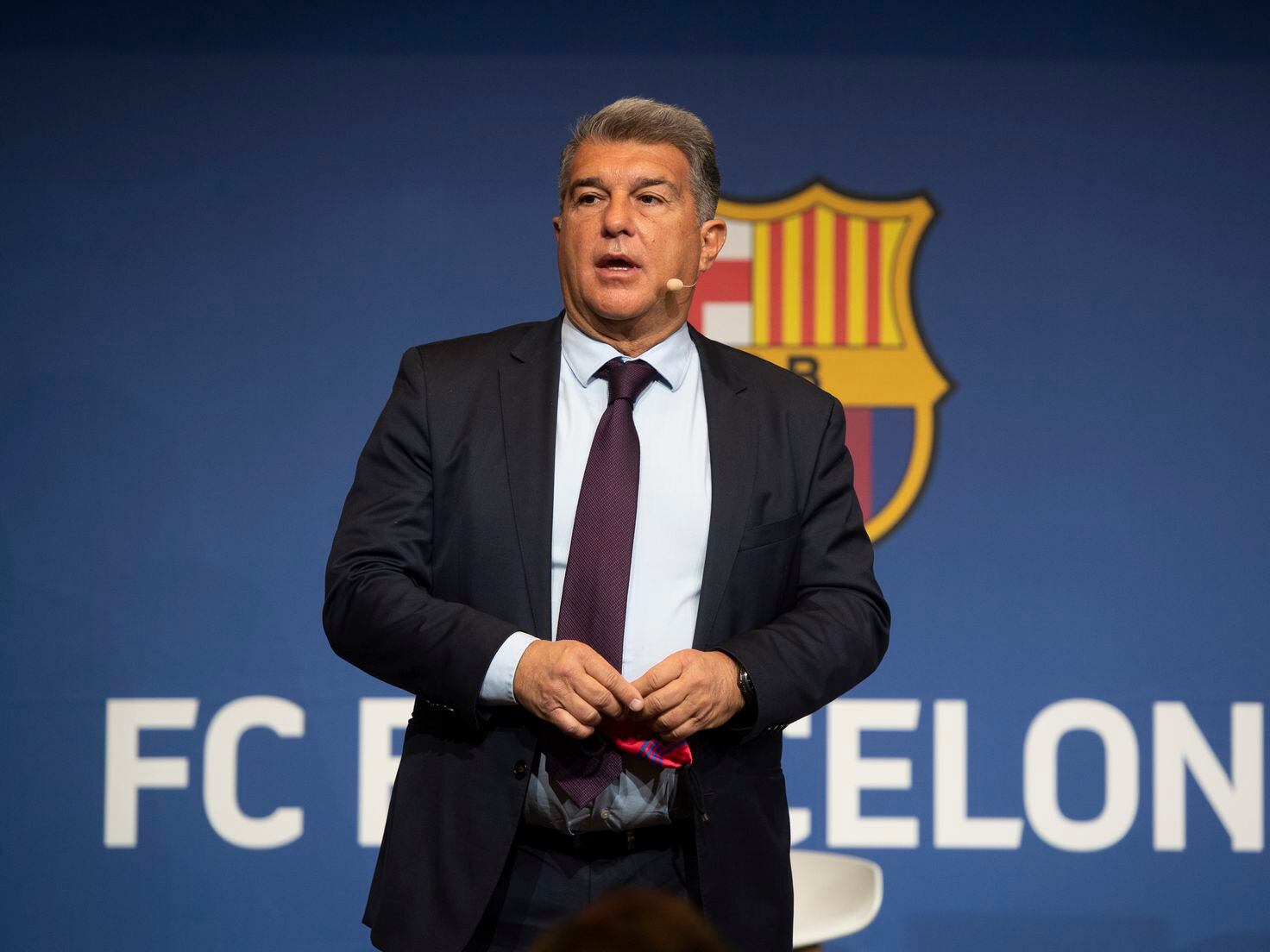 Joan Laporta: Barcelona president says there are 'no sporting