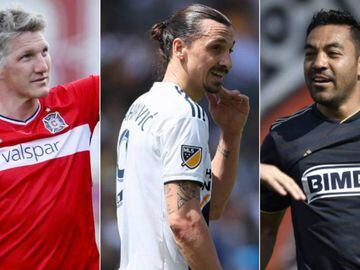 Estos son algunos futbolistas de renombre cuyos contratos en la MLS expiran a final de la presente temporada. Su futuro es, por ahora, incierto...