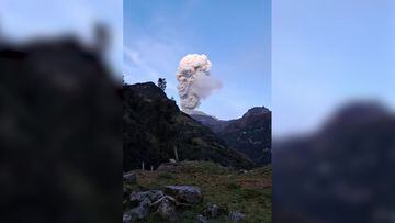 Continúa la fuerte actividad sísmica en el Nevado del Ruiz