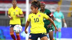 Leicy Santos, descartada para W Revelations Cup con la Selección Colombia Femenina por lesión.