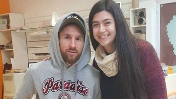 La visita sorpresa de Messi y Antonella a un shopping en Funes
