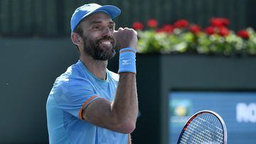 Karlovic inks his name in history books with win at Indian Wells