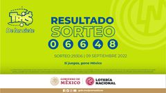 Resultados Lotería Tris Extra hoy: ganadores y números premiados | 9 de septiembre