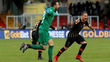 Benevento finally get off the mark with draw against Milan