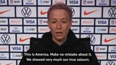 The USWNT star, Megan Rapinoe, spoke about the recent invasion of the US Capitol: &ldquo;Unleashing a white supremacist mob is nothing new to America&rdquo;