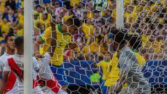Gol de Brasil en Copa Am&eacute;rica