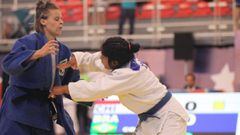 Allyson Quevedo campeona en Judo.