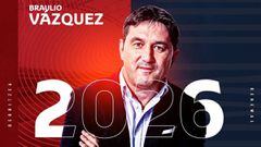 Braulio V&aacute;zquez ha renovado hasta 2026