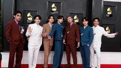 BTS en los premios Grammy 2022