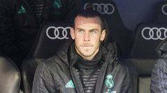 Bale, en el banquillo del Bernab&eacute;u.