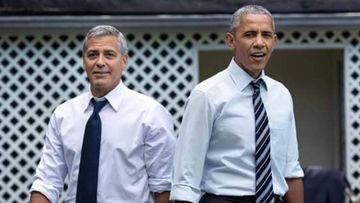 George Clooney y Barack Obama en una imagen del 2016.