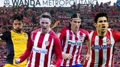 Diego, Torres, Filipe y Diego Costa. 