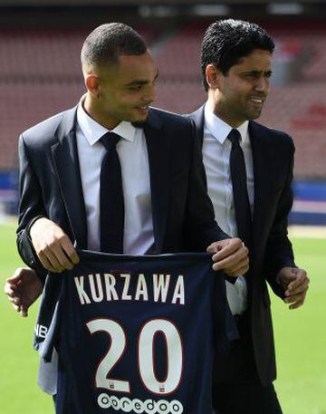 El joven francés Layvin Kurzawa llegó al PSG por 25 millones de euros.