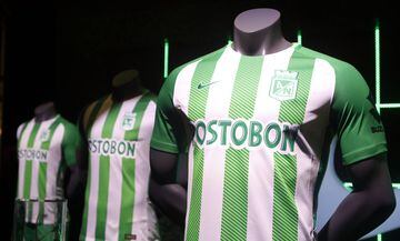 Atlético Nacional presentó su nueva camiseta con la que enfrentará la Copa Libertadores, la Liga Águila y la Superliga.