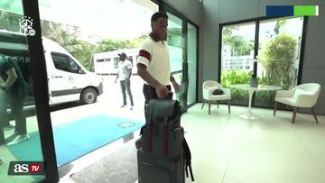 WATCH: Endrick arrives to Brazil camp