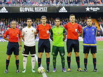 Undiano Mallenco was in charge of on-field matters at Mestalla.