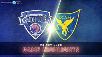 Resumen del Igokea vs UCAM Murcia de Champions League