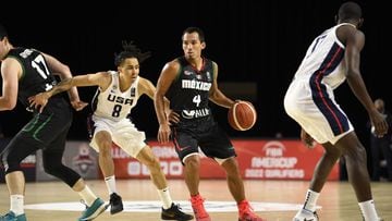 México cierra la ventana FIBA con derrota ante Estados Unidos