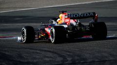 33 VERSTAPPEN Max (nld), Red Bull Racing Honda RB16B, action during the Formula 1 Pre-season testing 2020 from March 12 to 14, 2021 on the Bahrain International Circuit, in Sakhir, Bahrain - Photo Antonin Vincent / DPPI
 AFP7 
 14/03/2021 ONLY FOR USE IN 